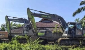 Lokasi Tambang Emas Ilegal di Nagan Raya /humas polri