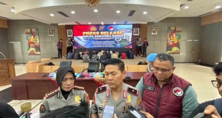 Polisi Amankan 21 Orang di Pasar Pagi Purus Padang yang Positif Narkoba/humas polri