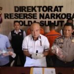Dugaan Peredaran Liquid Sintetis di Manado, Polisi Amankan Dua Tersangka/humas polri