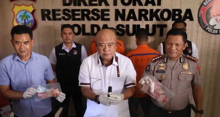Dugaan Peredaran Liquid Sintetis di Manado, Polisi Amankan Dua Tersangka/humas polri